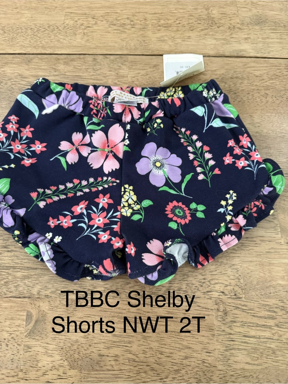 TBBC Shelby shorts NWT 2T